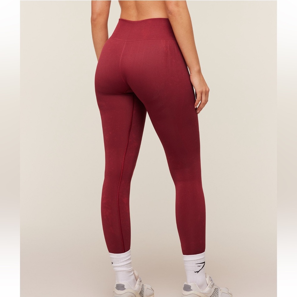 Gymshark Deep Red Leggings